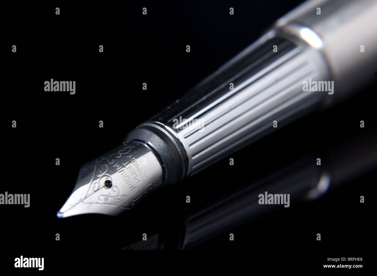 Fountain Pen Nib Stock Photo Alamy