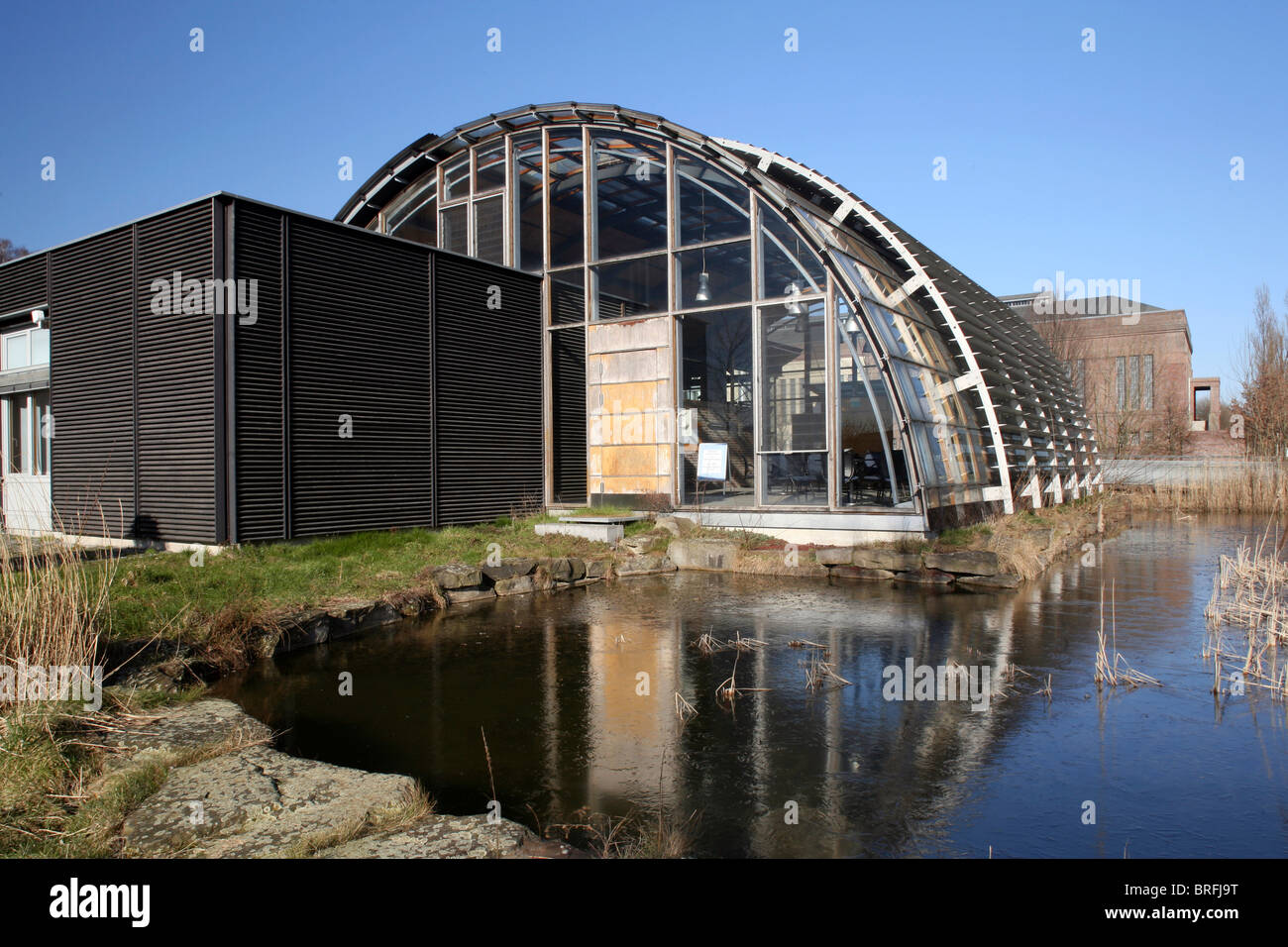 Oeko-Zentrum, Eco-Centre, Nordrhein-Westfalen, Hamm, Ruhr Area, North Rhine-Westphalia, Germany, Europe Stock Photo