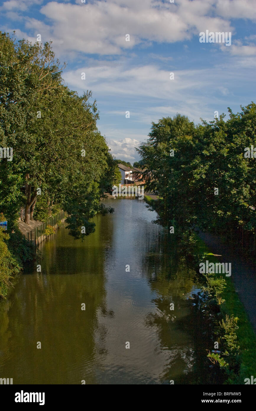 Leeds Liverpool canal, Maghull Stock Photo Alamy
