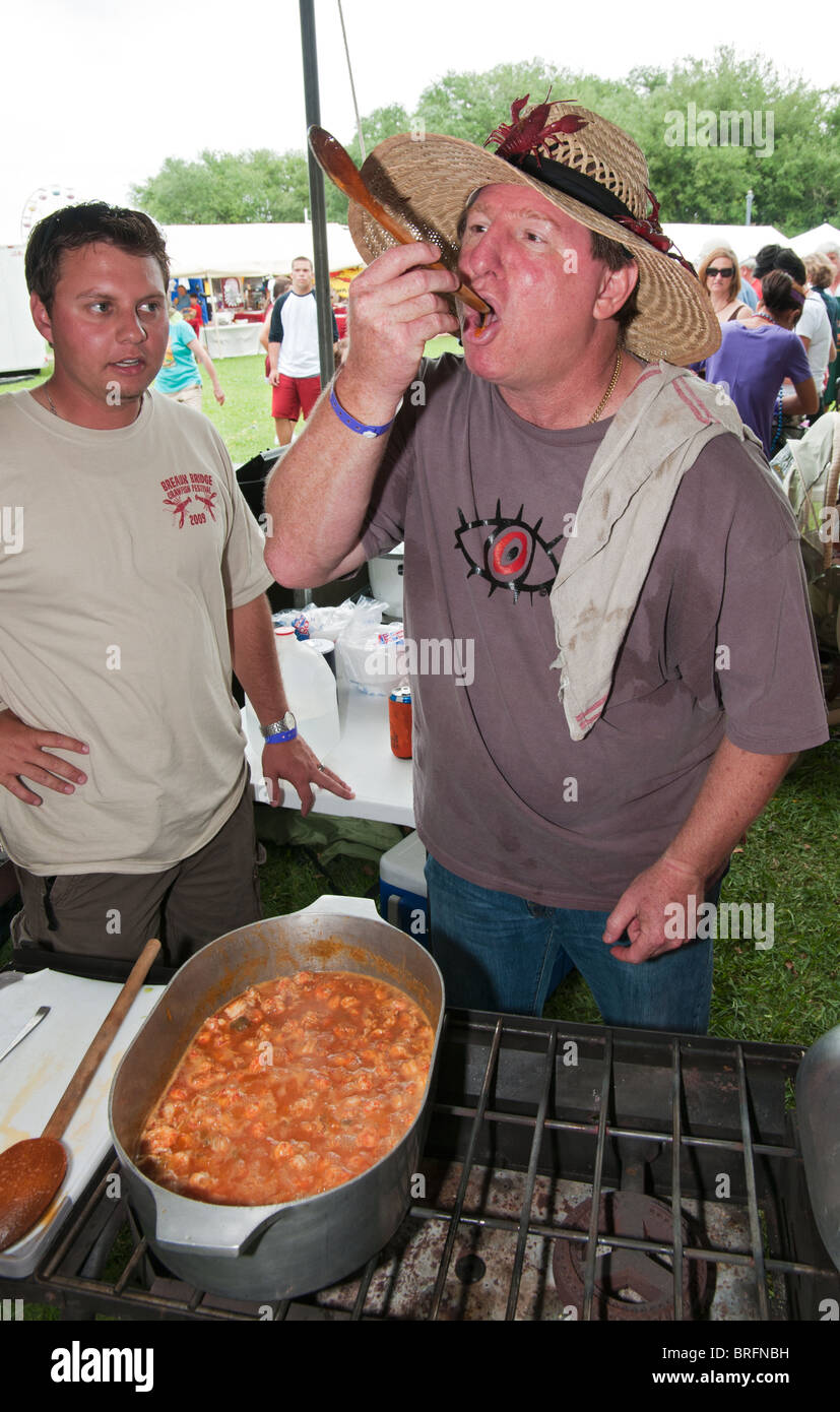 Louisiana, Cajun Country, Breaux Bridge, annual Crawfish Festival