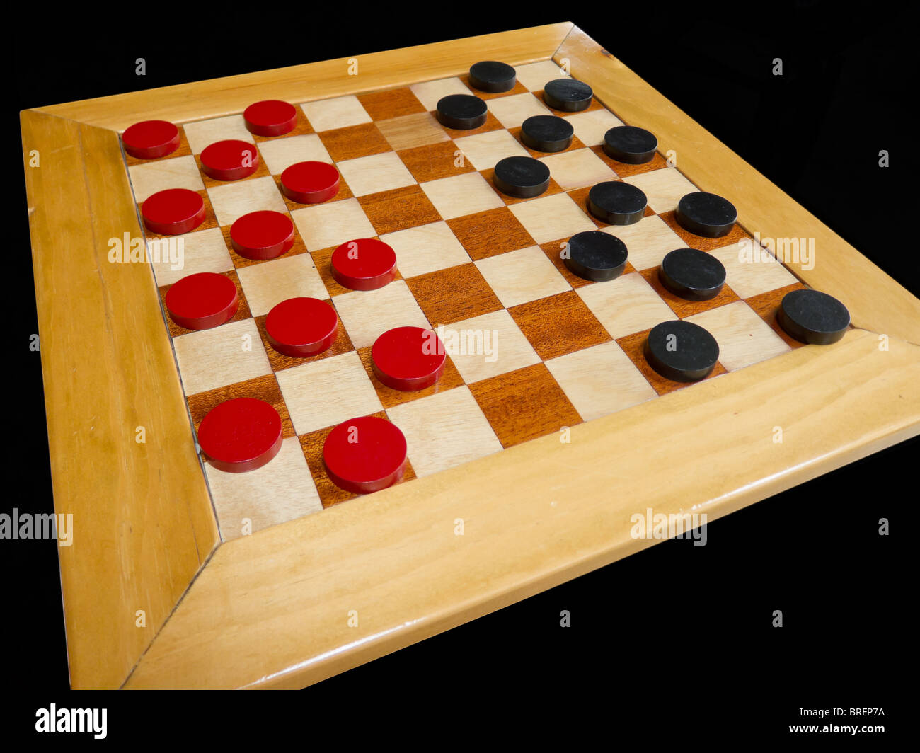 Chess checkerboard set up isolated against white color background, 3d  illustration Stock Photo by ©gioiak2 322478382