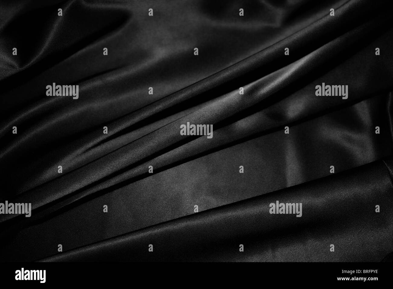 texture of a black silk Stock Photo Alamy