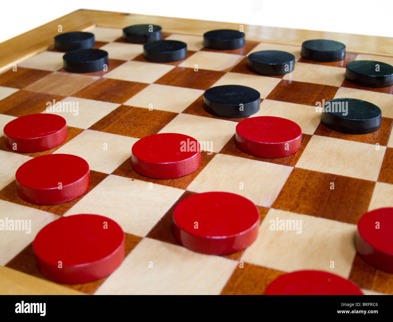 Chess checkerboard set up isolated against white color background, 3d  illustration Stock Photo by ©gioiak2 322478382