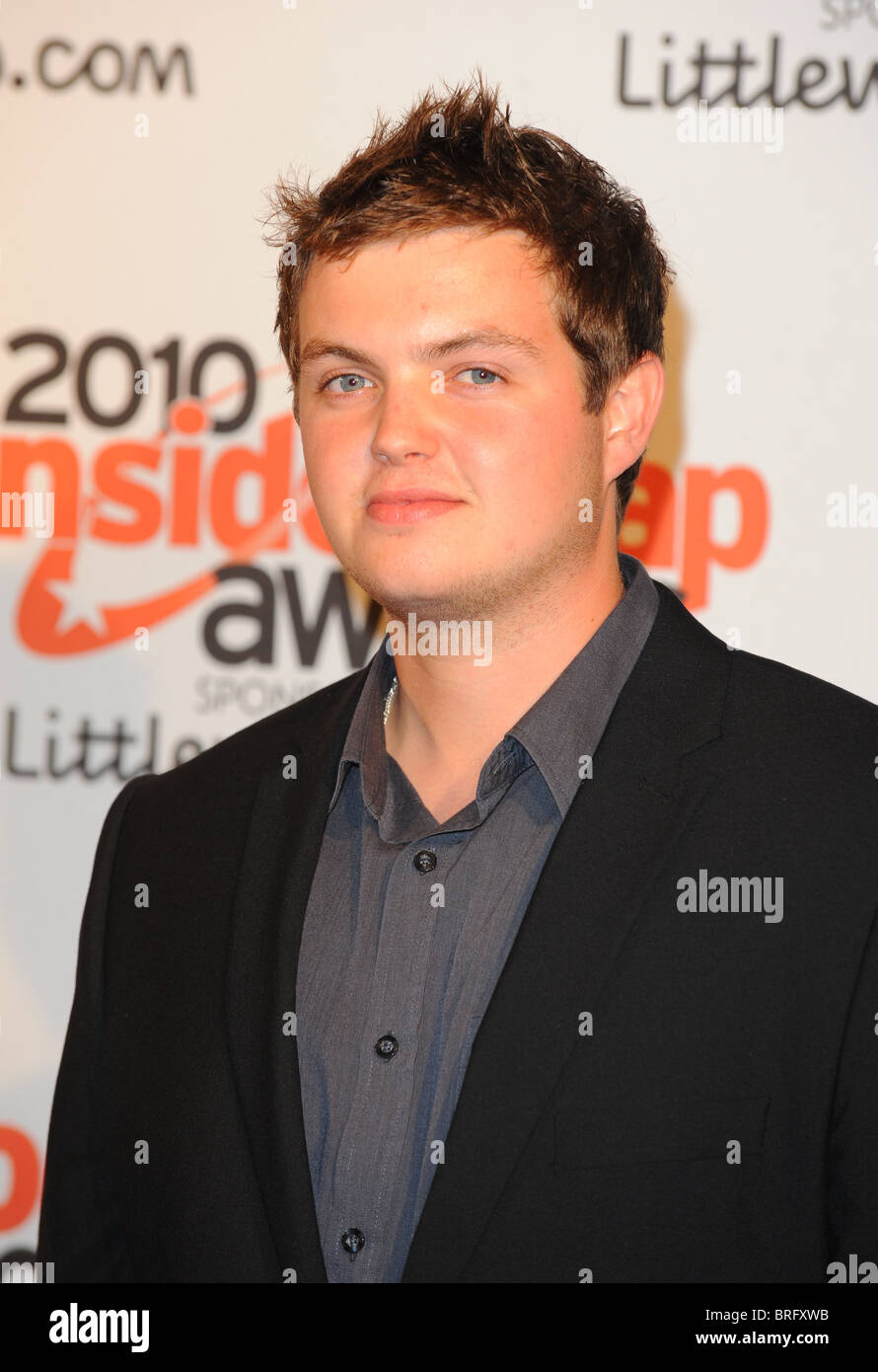 DEAN ASPEN 2010 INSIDE SOAP AWARDS SHAKA ZULU STABLES MARKET LONDON ENGLAND 27 September 2010 Stock Photo