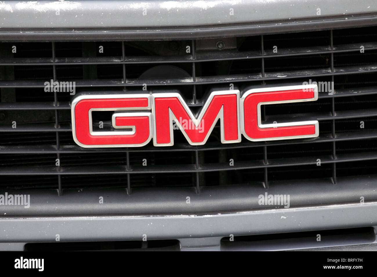 Front grille of pickup truck Long Island NY Stock Photo Alamy