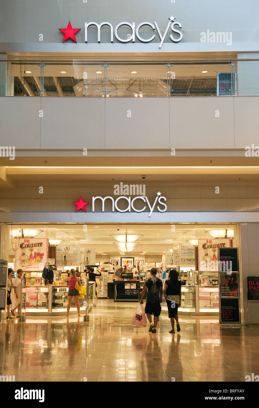 Shoppers at the Macy's department store, the Fashion Show Mall, Las Vegas  USA Stock Photo - Alamy