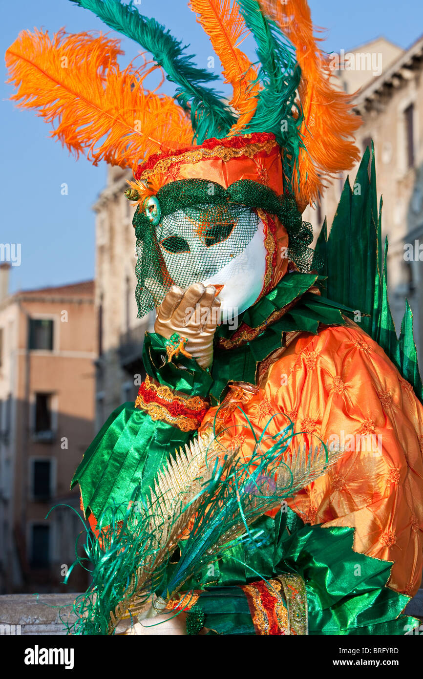 Venice Carnival costume Stock Photo Alamy