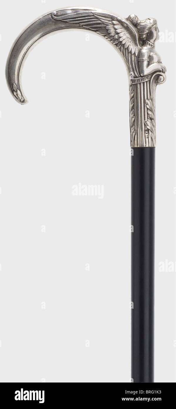 https://c8.alamy.com/comp/BRG1K3/a-polish-walking-stick-after-1920-curved-silver-handle-with-a-depiction-BRG1K3.jpg