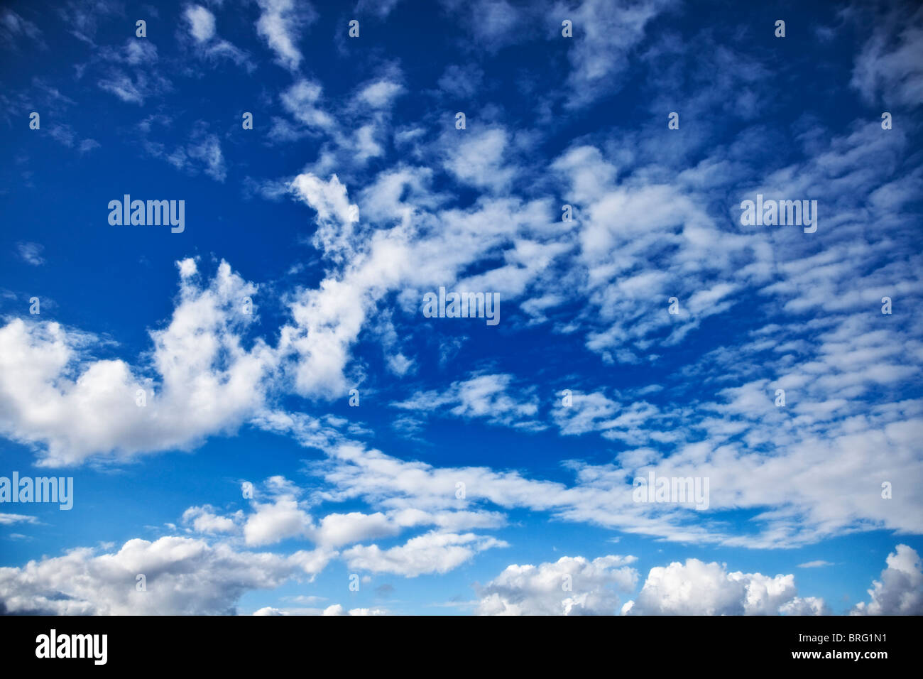 blue sky with clouds Stock Photo - Alamy