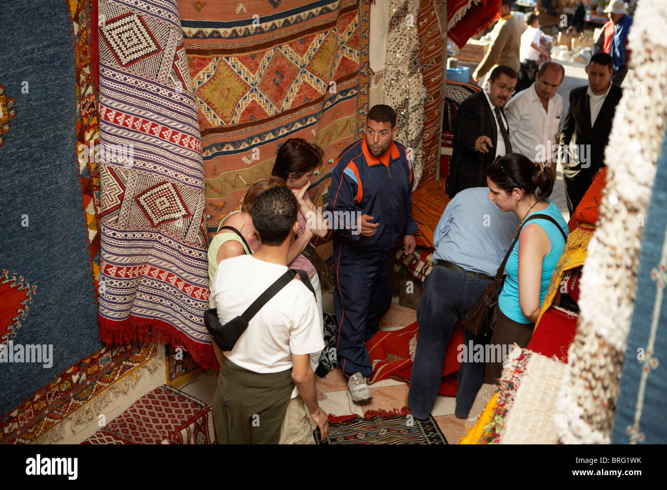 Haggling market carpet hi-res stock photography and images - Alamy