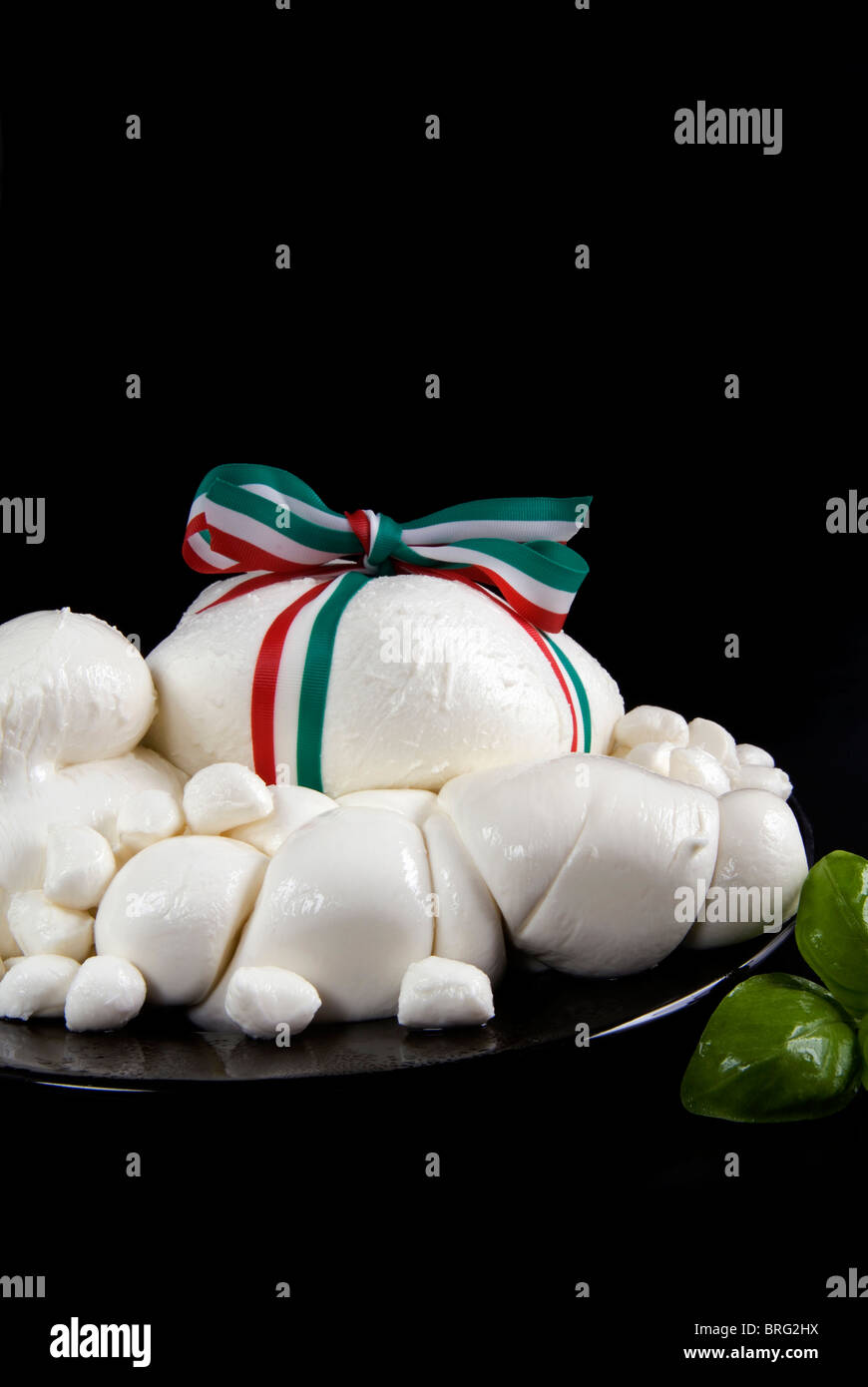 Italy, food, mozzarella cheese, traditional Stock Photo Alamy