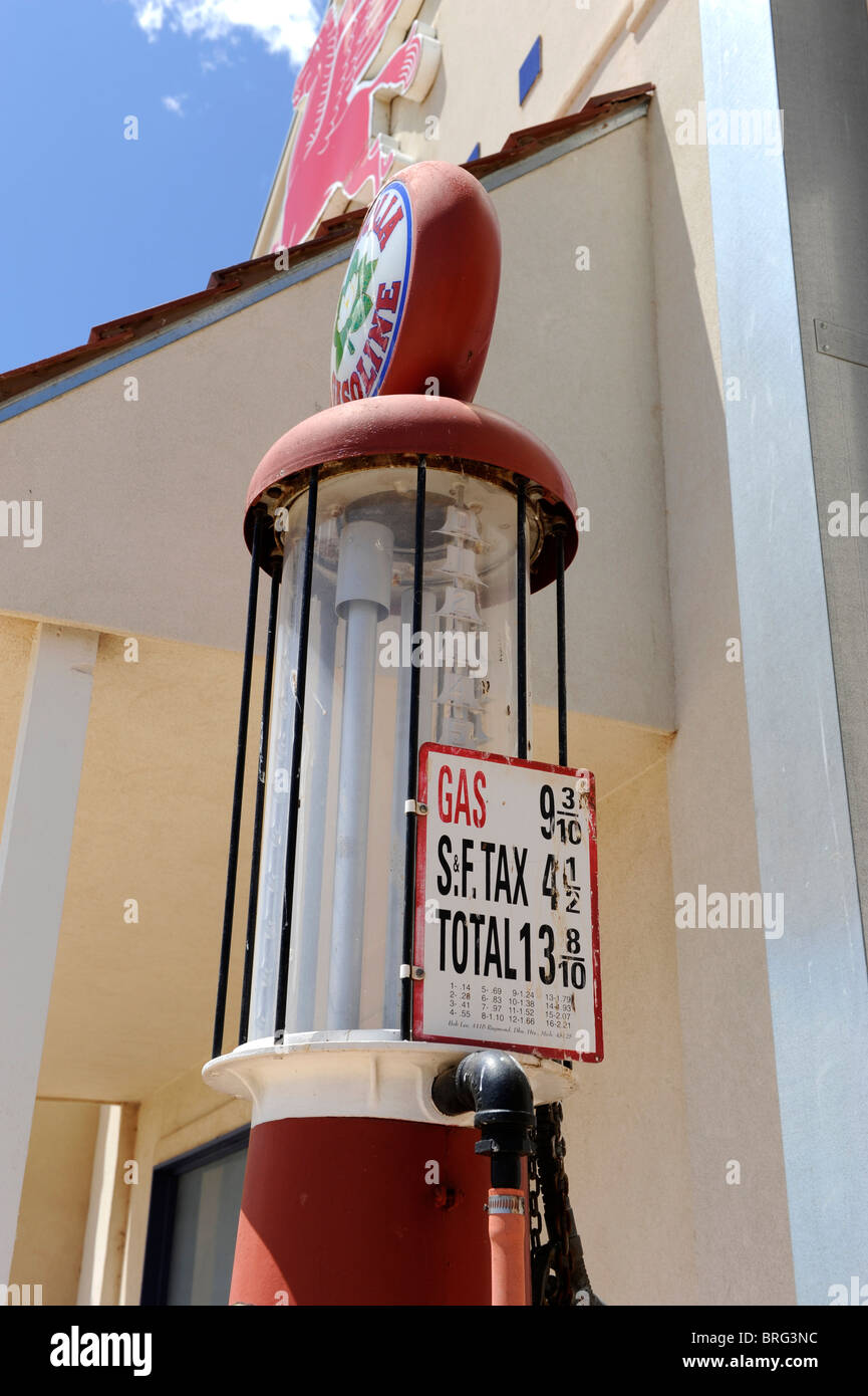 Restored Mobil Gas Station National Route 66 Museum Elk City Oklahoma