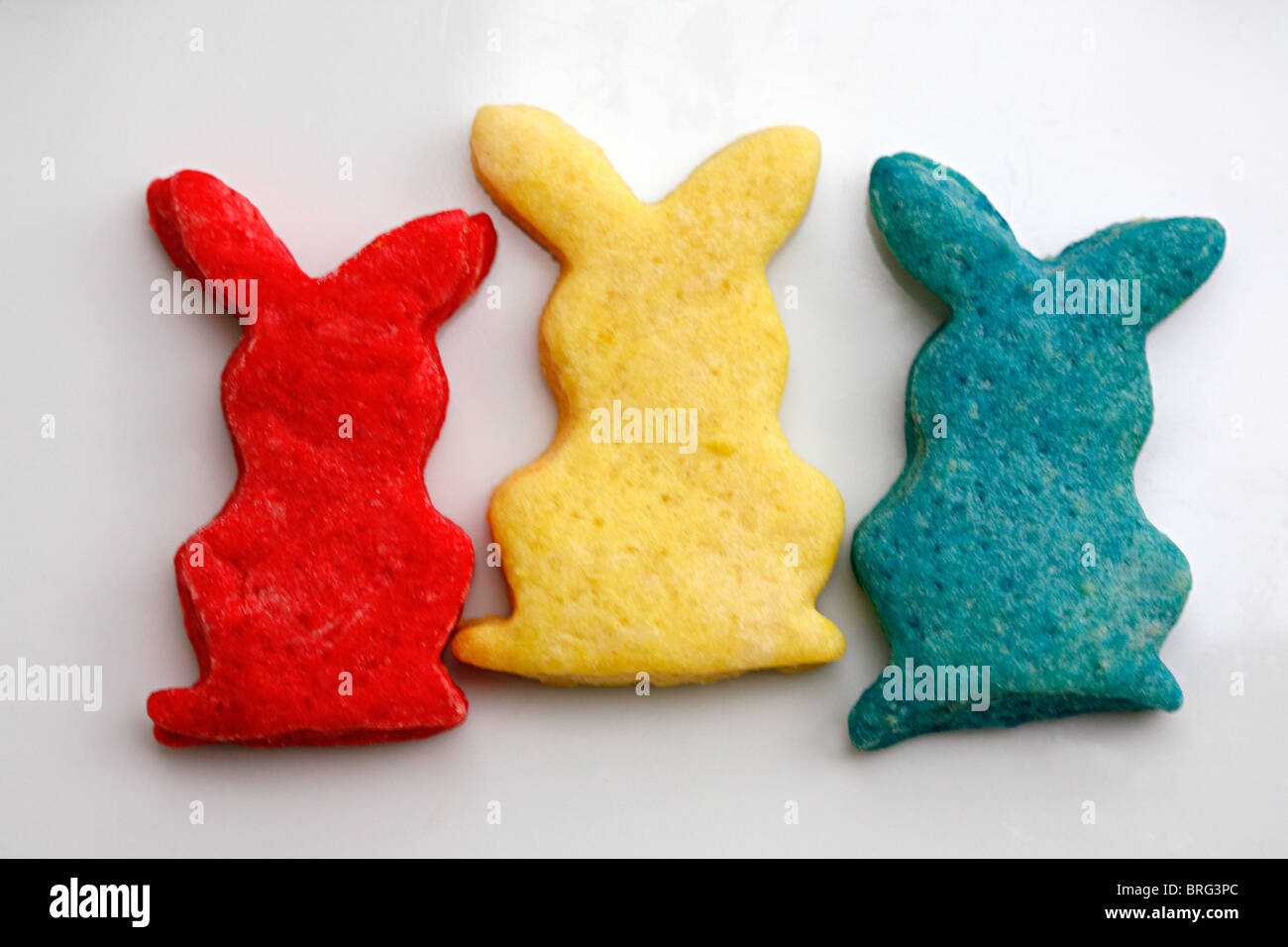 Ostern, Hasen, Osterhasen, Gebaeck, Plaetzchen, Easter, Bunny, Easter bunny, cookies, pastries Stock Photo