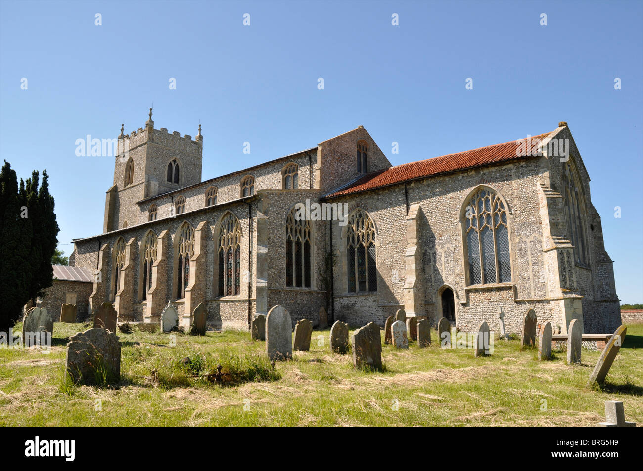 St Mary's Church, Wiveton, Norfolk, England, UK Stock Photo - Alamy