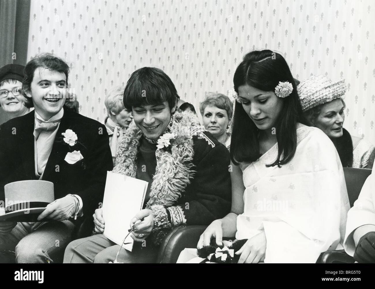 ERIC BURDON of the Animals marries first wife Angie King 7 September 1967. They divorced in 1969