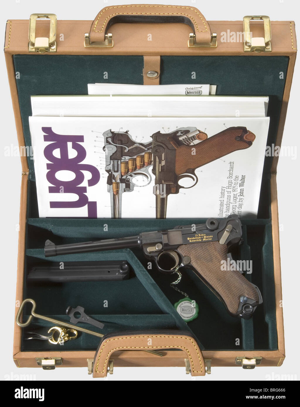 A Parabellum Imperial Navy,Mauser commemorative model,calibre 9 mm ...