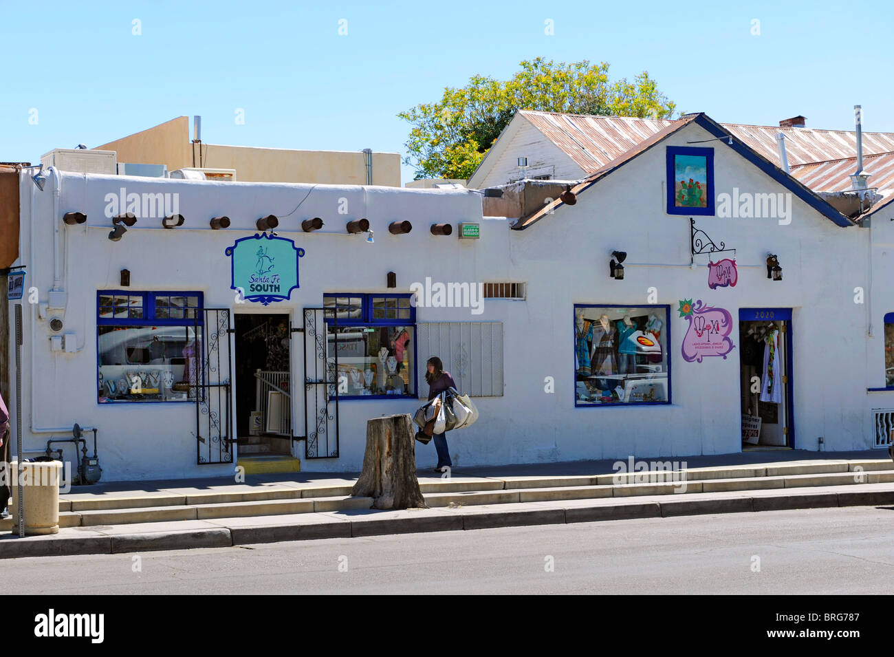 Shop in Old Town Albuquerque New Mexico Stock Photo Alamy