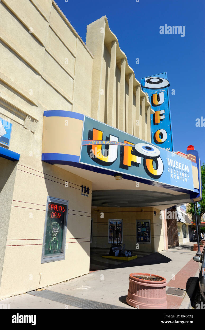 UFO Museum in Roswell New Mexico Stock Photo Alamy