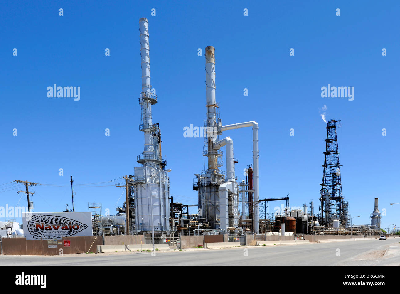 Navajo Refining Company Artesia New Mexico Stock Photo Alamy