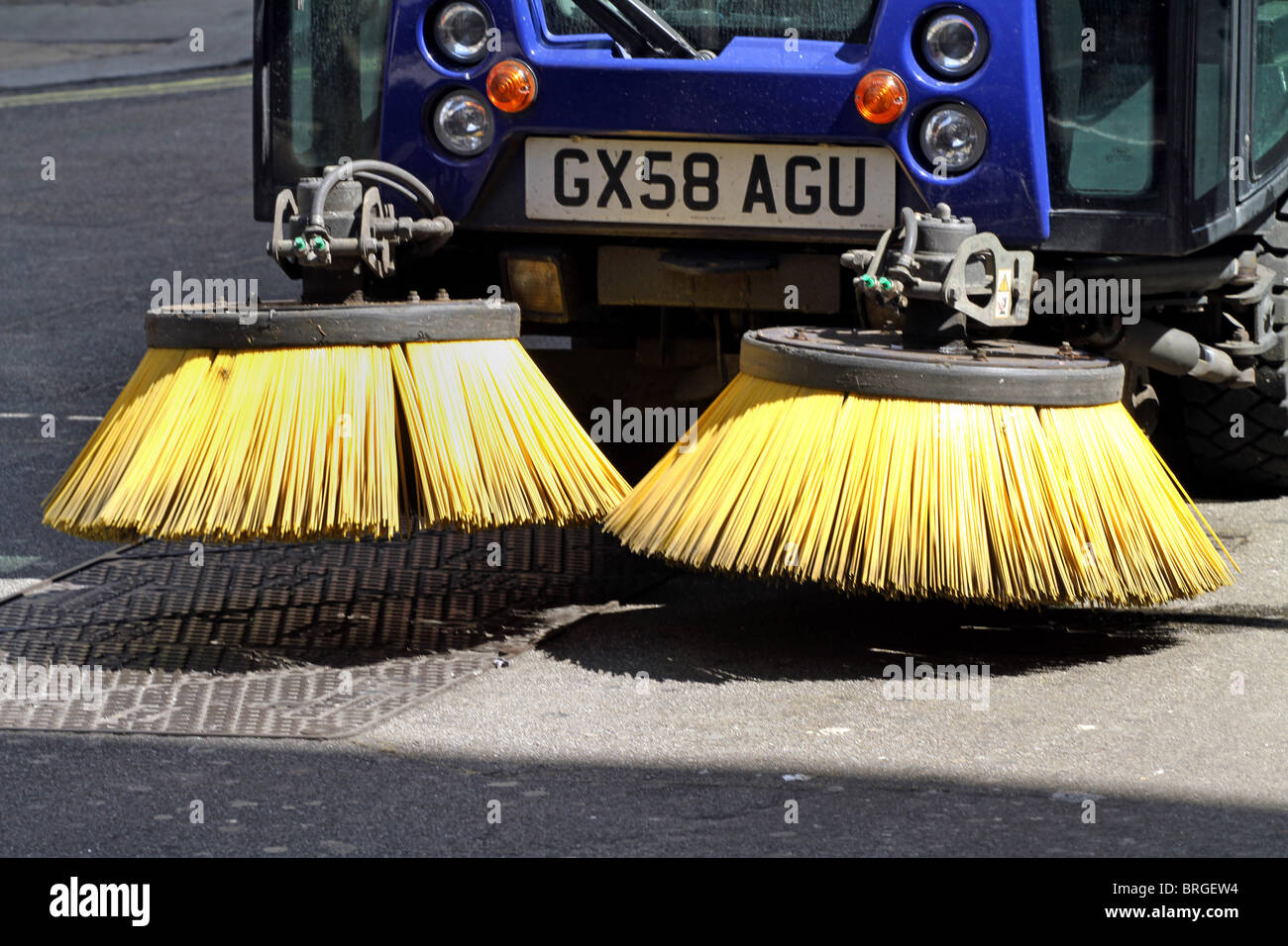 Street sweeper brushes on road hires stock photography and images Alamy