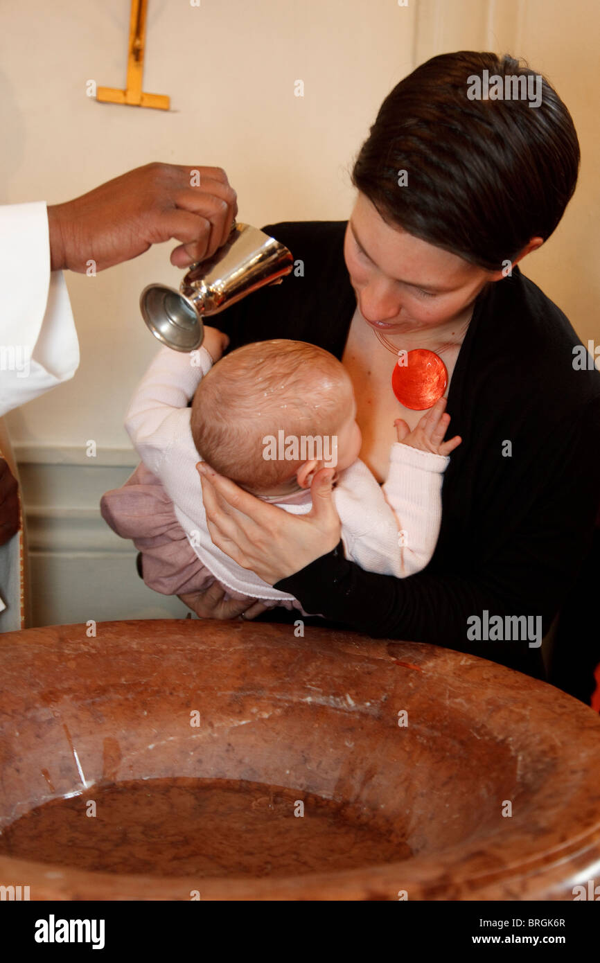 baptism Stock Photo