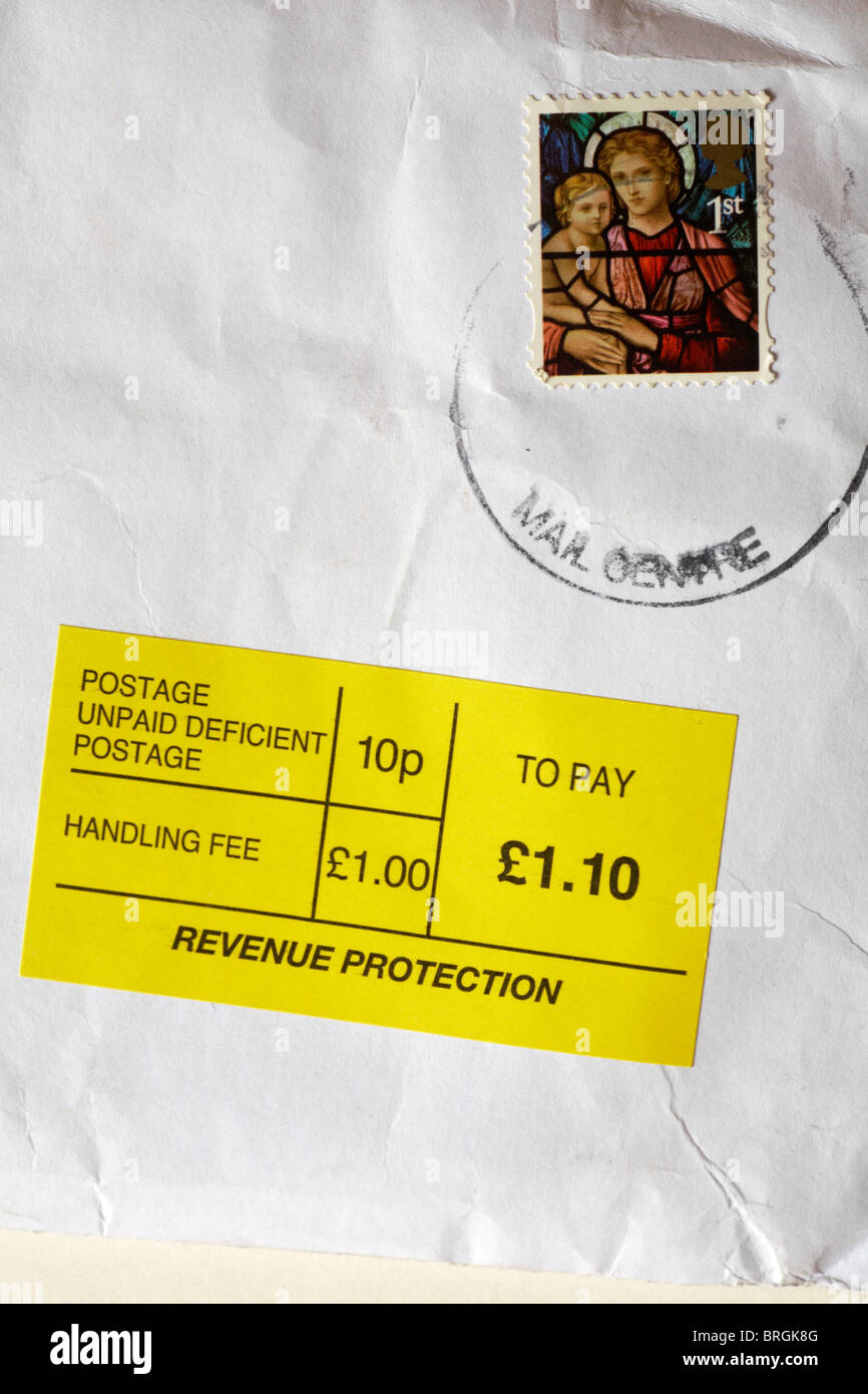 Inadequate postage hi-res stock photography and images - Alamy