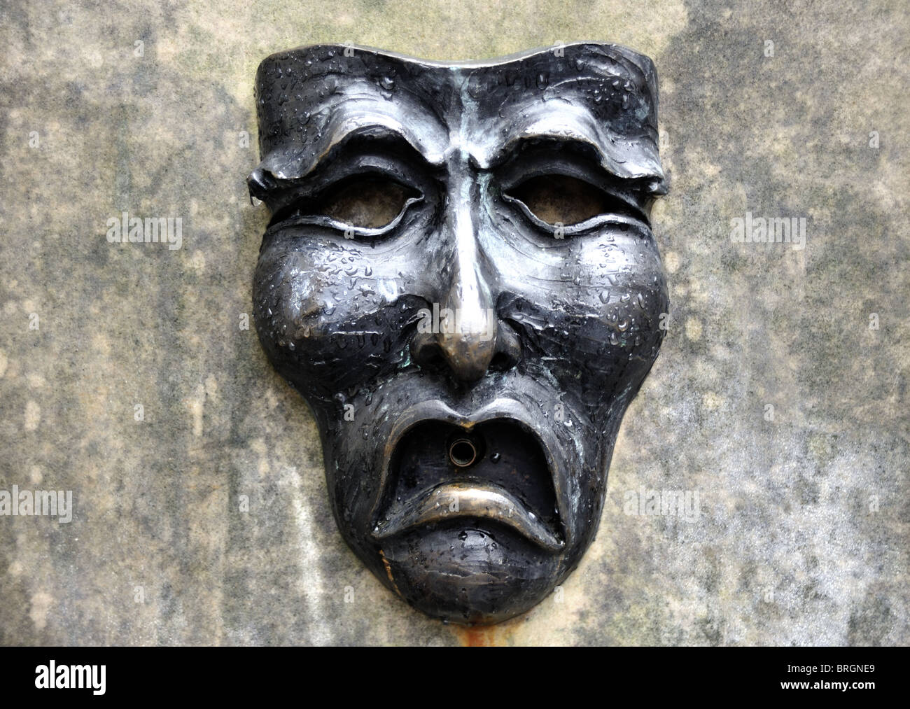 Theatrical mask Stock Photo