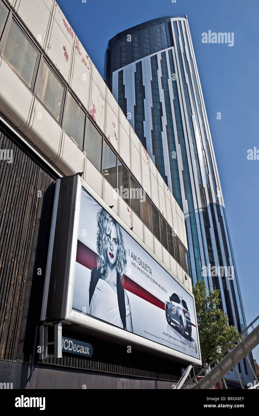 London,Elephant and Castle The Strata building, Walworth Road August ...