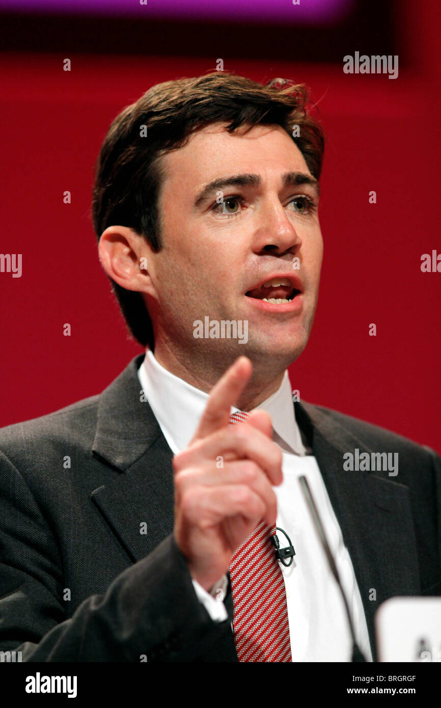 ANDY BURNHAM MP LABOUR PARTY 29 September 2010 MANCHESTER CENTRAL 
