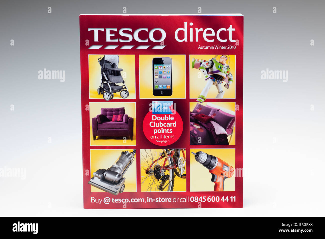 Tesco direct autumn and winter 2010 catalogue Stock Photo Alamy