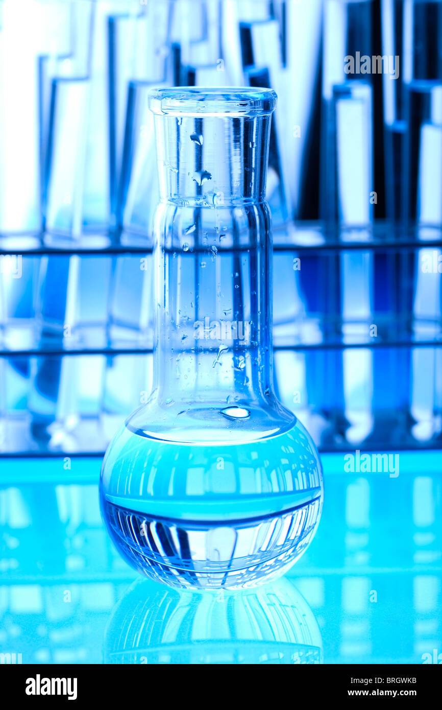 Chemical laboratory glassware equipment Stock Photo Alamy