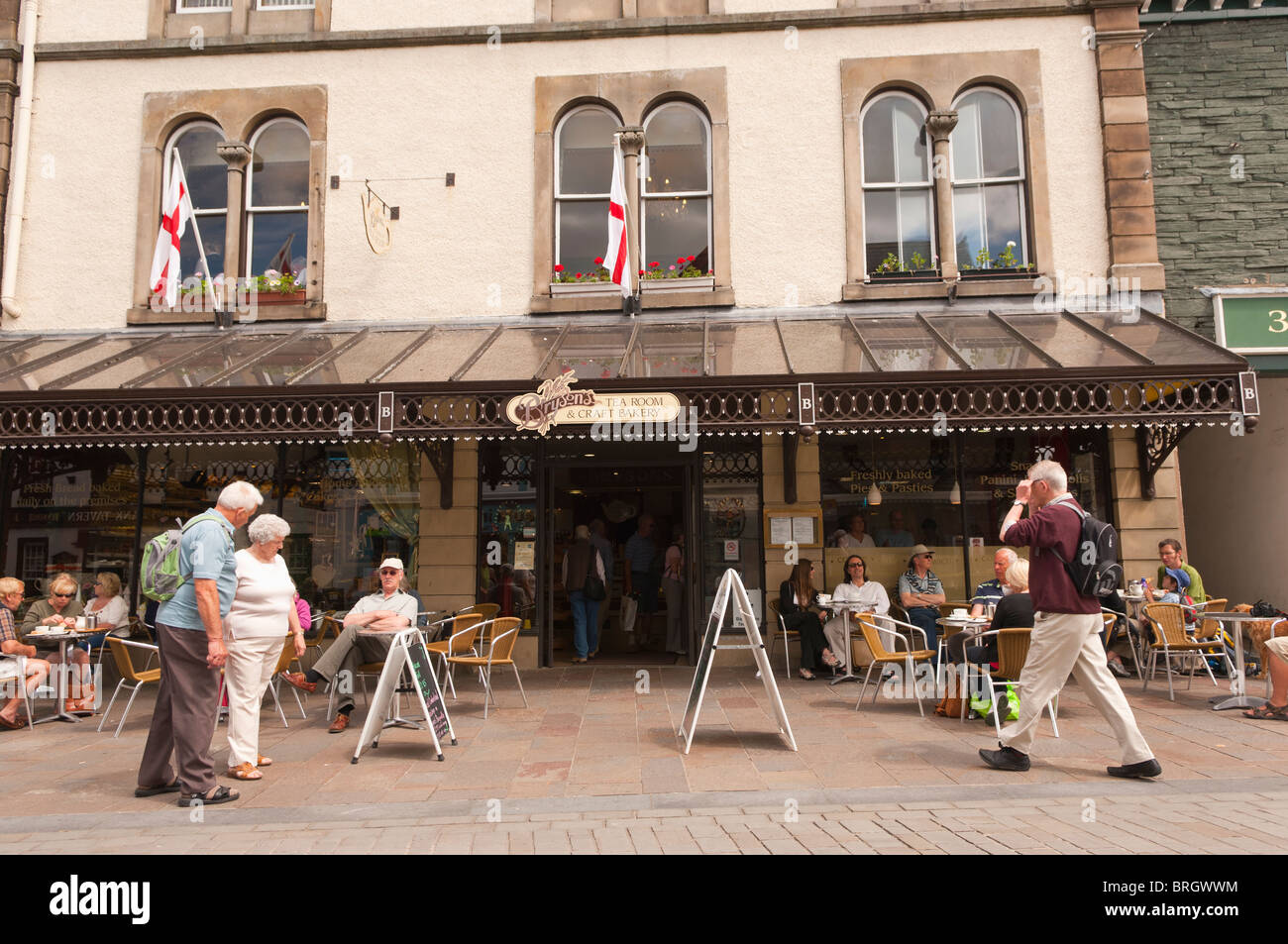 Bryson's Tea Room & Craft Bakery at Keswick , Cumbria , England , Great