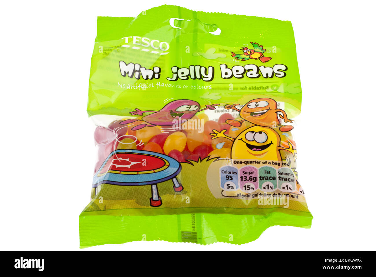 Packet of tesco mini jelly beans hires stock photography and images