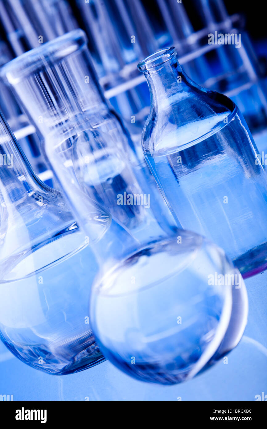 Chemical laboratory glassware equipment Stock Photo Alamy