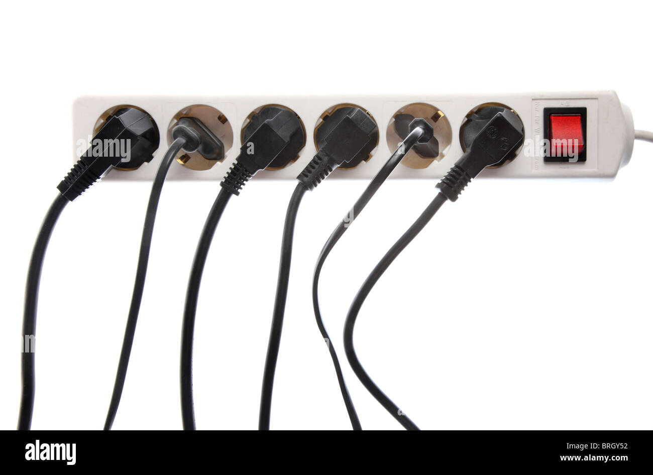 Home electrics, power supply, multi sockets, electric cables, plugs