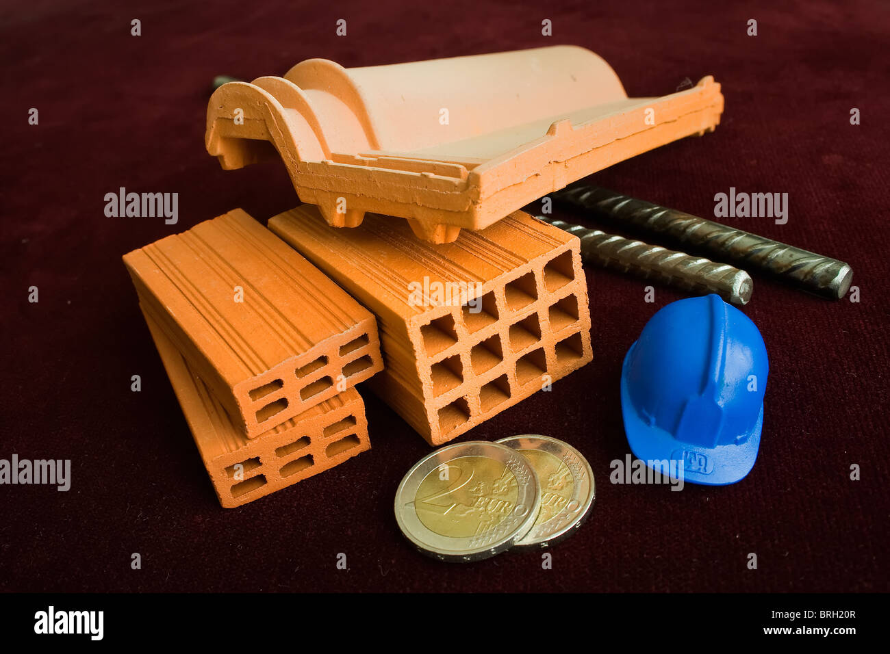 materials used in the construction business Stock Photo Alamy