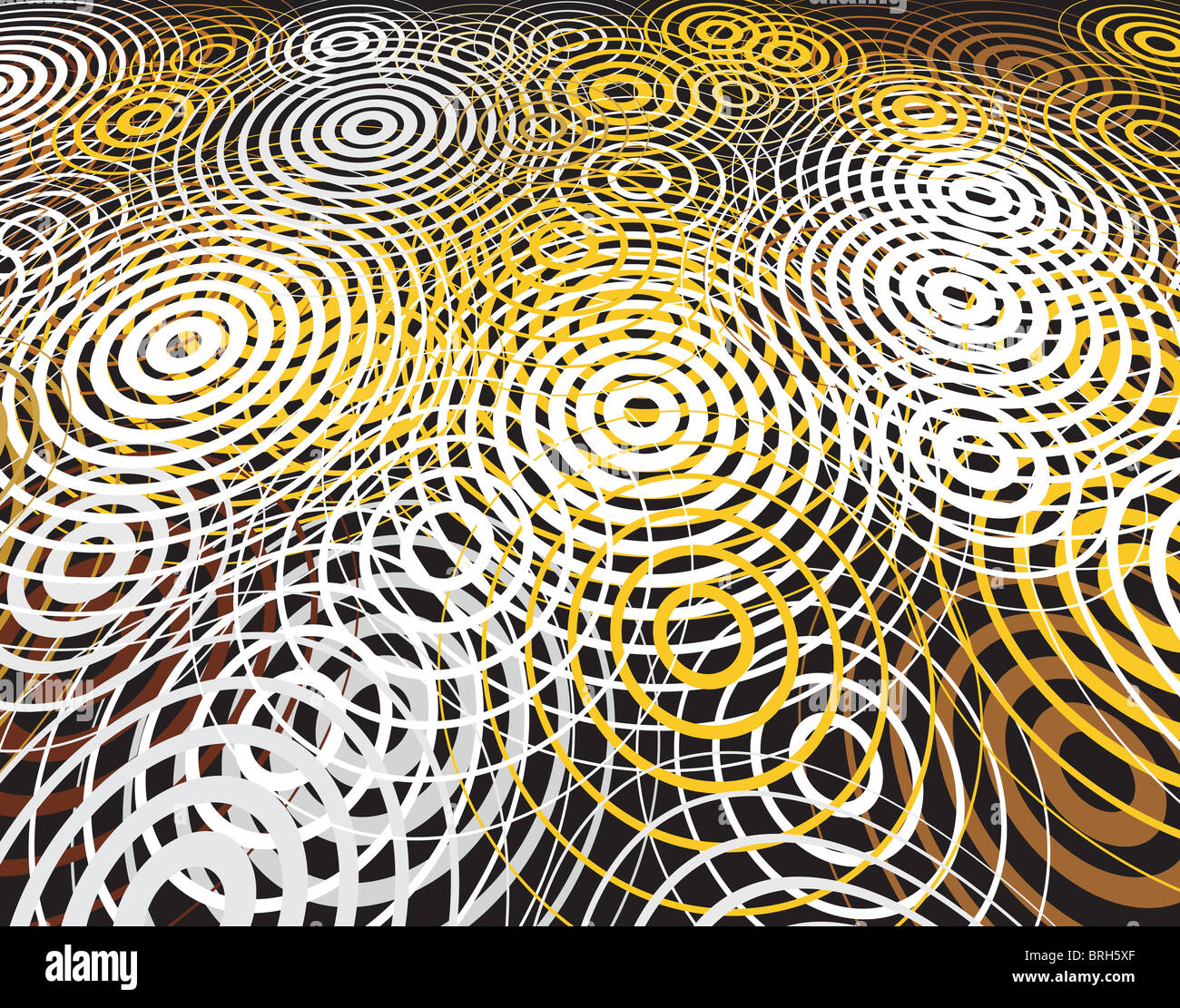 Illustration of an abstract circle design Stock Photo - Alamy