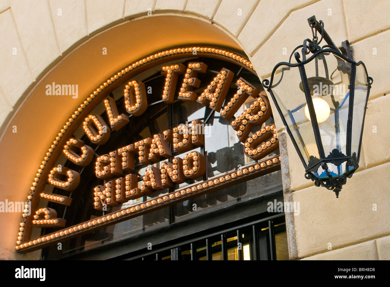 Piccolo teatro, Milan, Italy Stock Photo Alamy