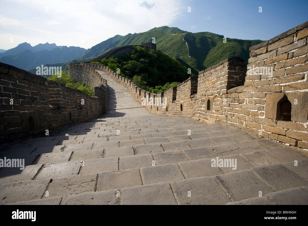 The Great Wall of China, Mutianyu Stock Photo