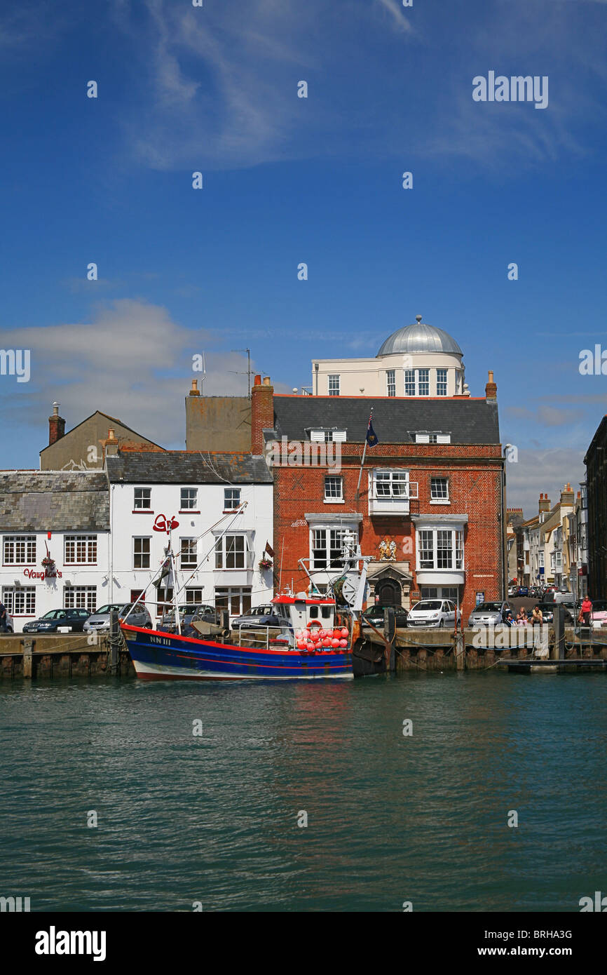 Weymouth harbour and the mouth of the River Wey in Weymouth, Dorset, England, UK Stock Photo Alamy