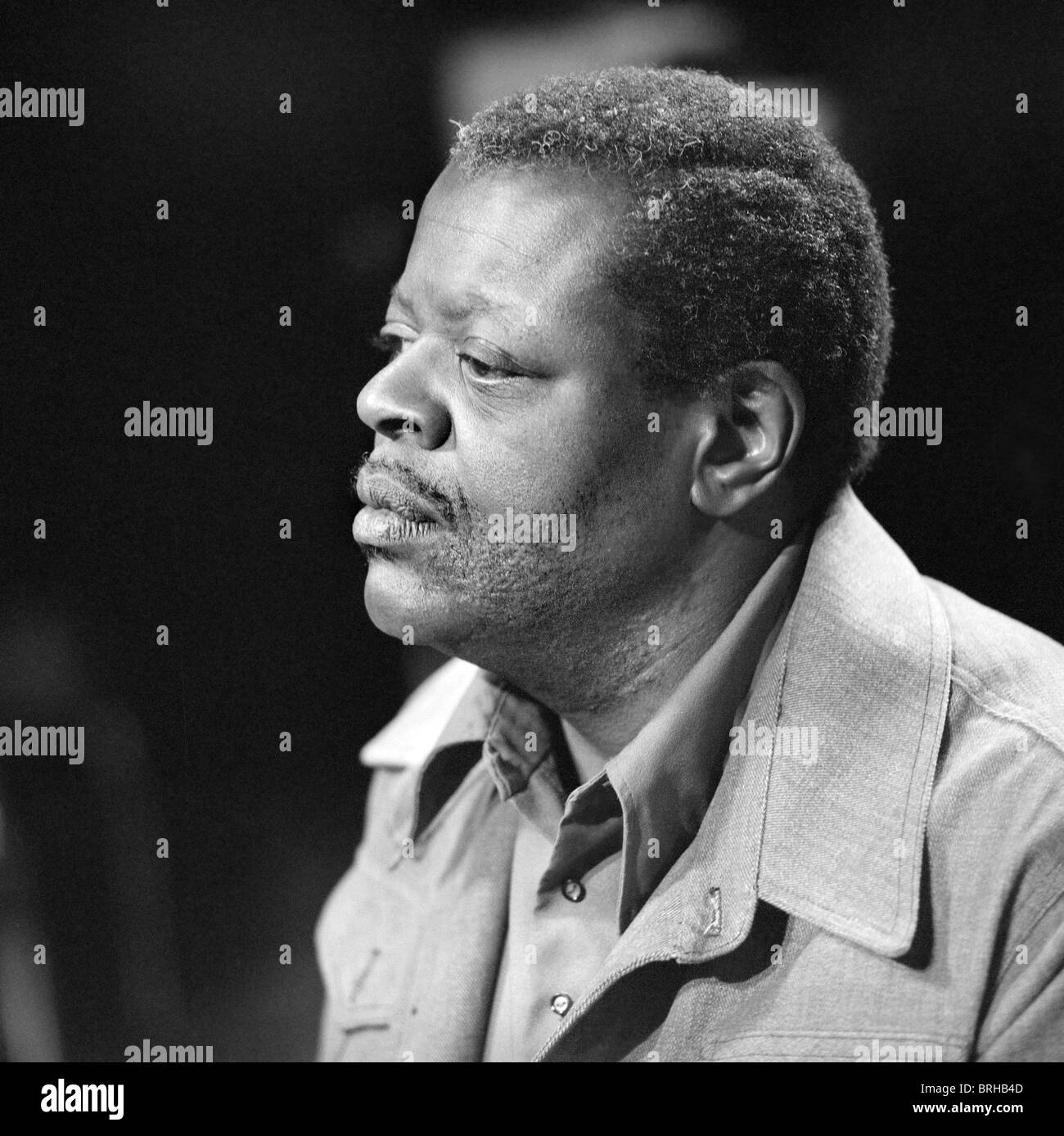 OSCAR PETERSON  27 October 1980 Stock Photo