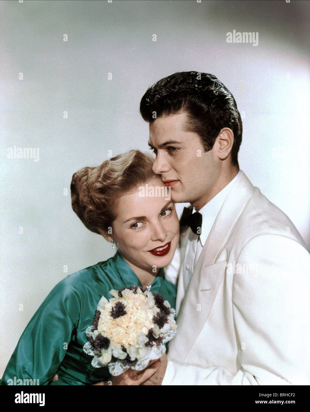 JANET LEIGH & TONY CURTIS MARRIED ACTOR & ACTRESS (1954) Stock Photo