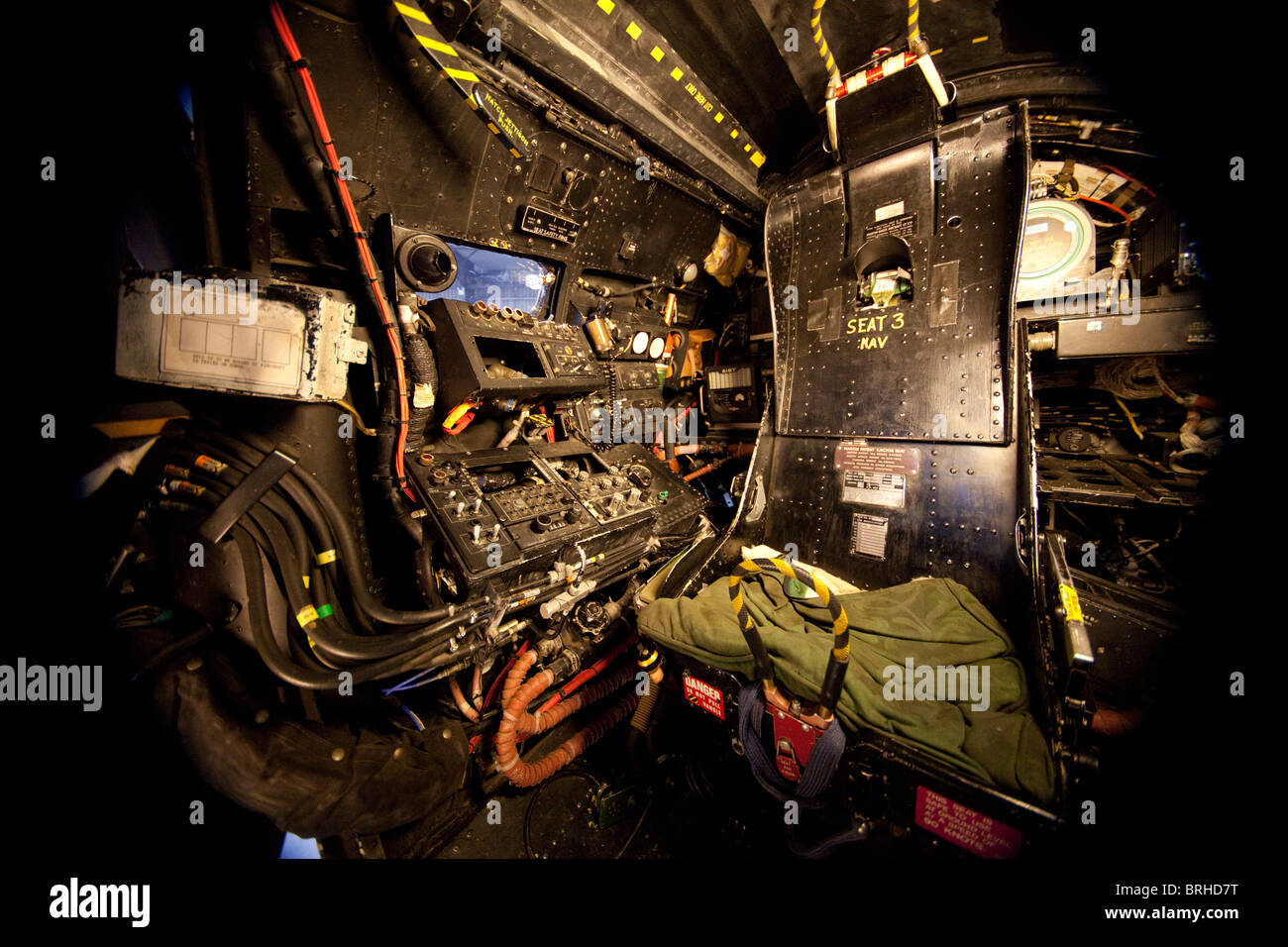 canberra pr9 navigator seat Stock Photo
