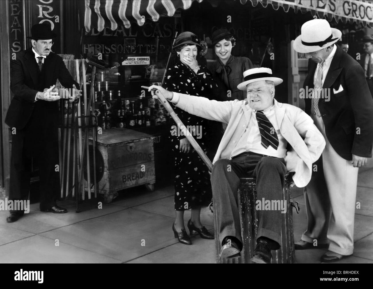 Scene With W C Fields It S A Gift 1934 Stock Photo Alamy