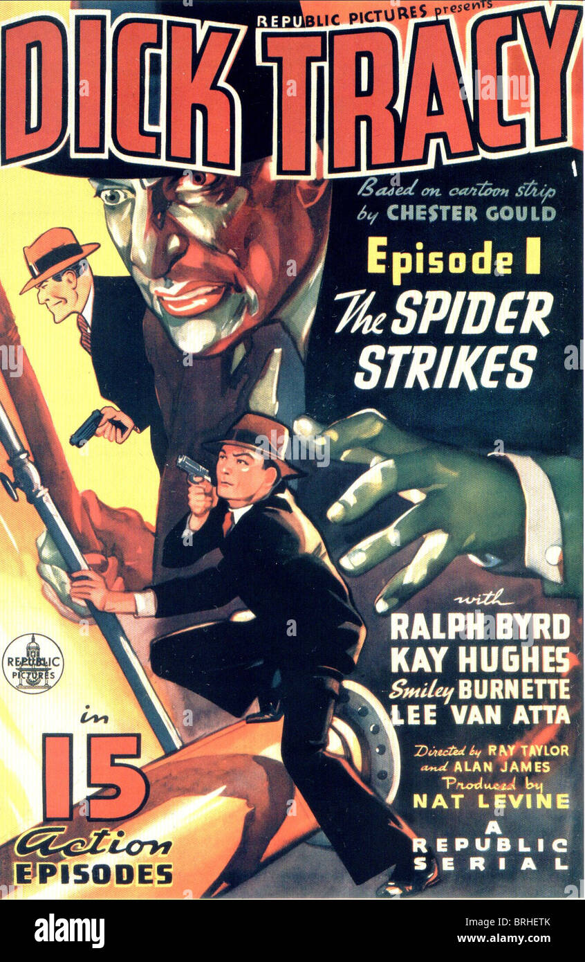 MOVIE POSTER DICK TRACY (1937 Stock Photo - Alamy