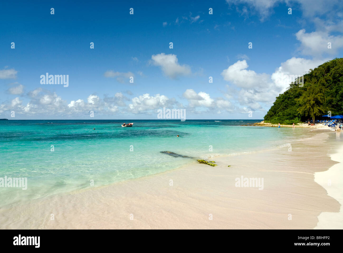 Long Bay Beach, Antigua, West Indies, Caribbean, Central America Stock