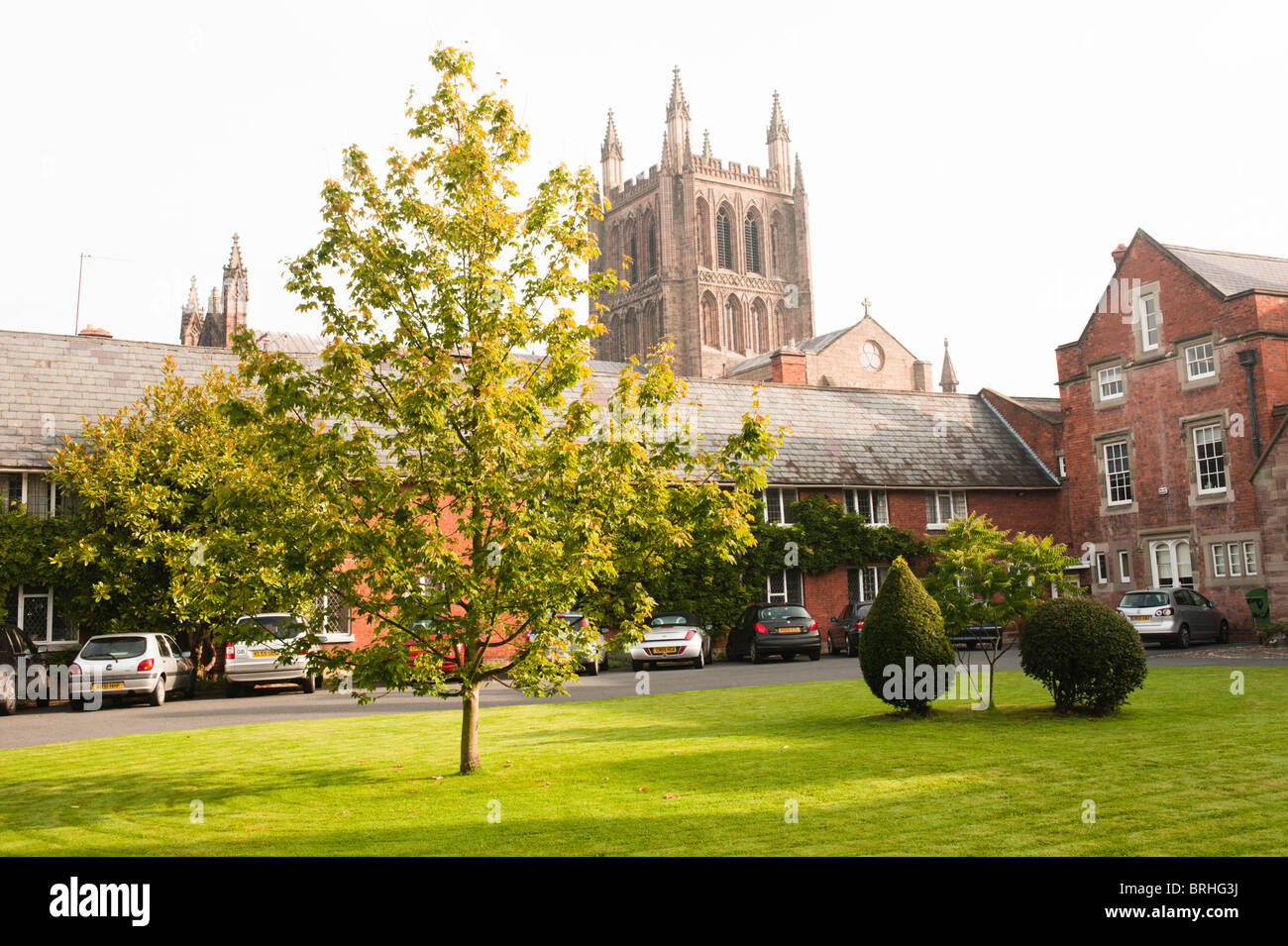 The Palace in Hereford Stock Photo Alamy