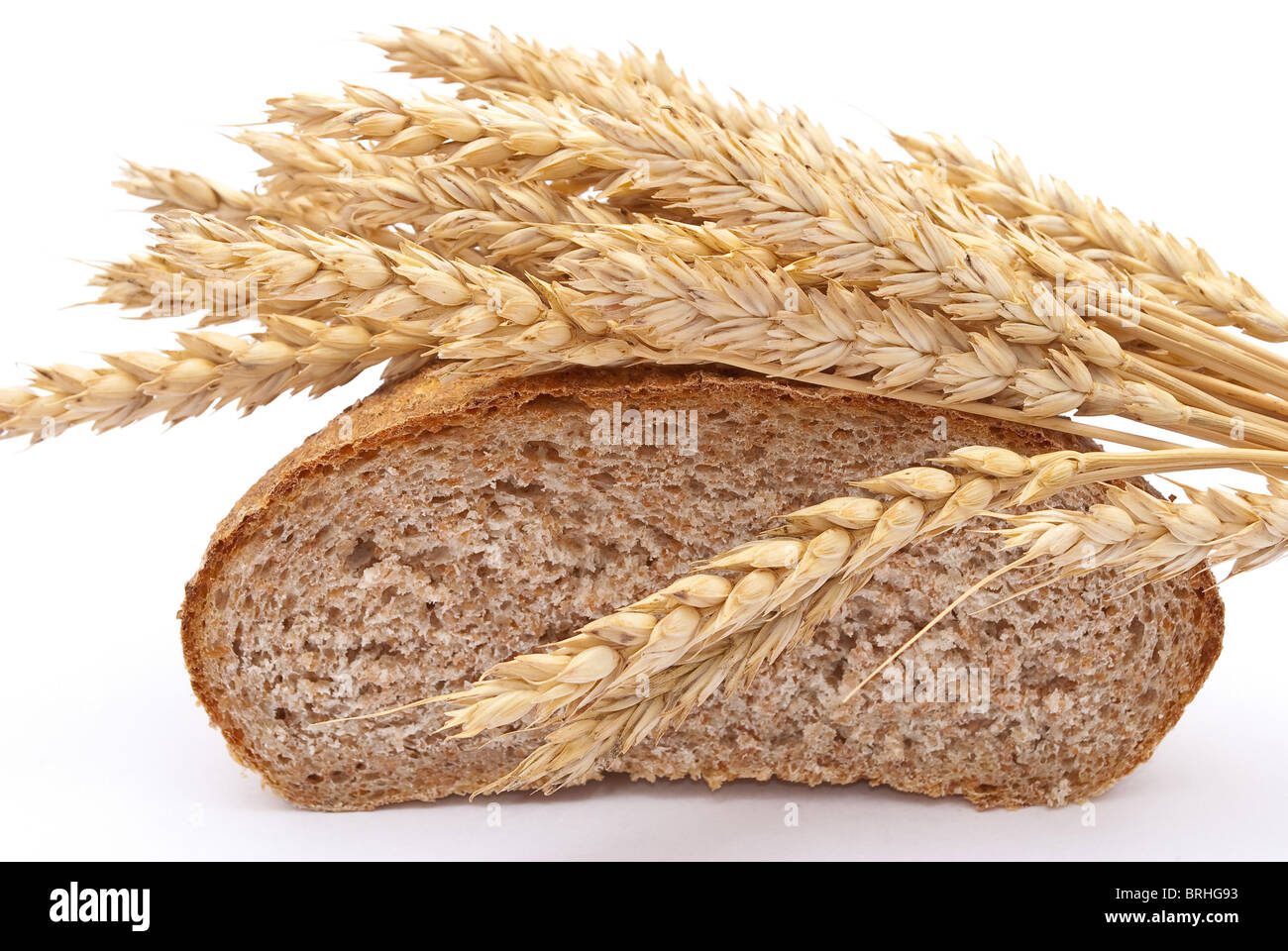 Sliced bread with ears Stock Photo Alamy