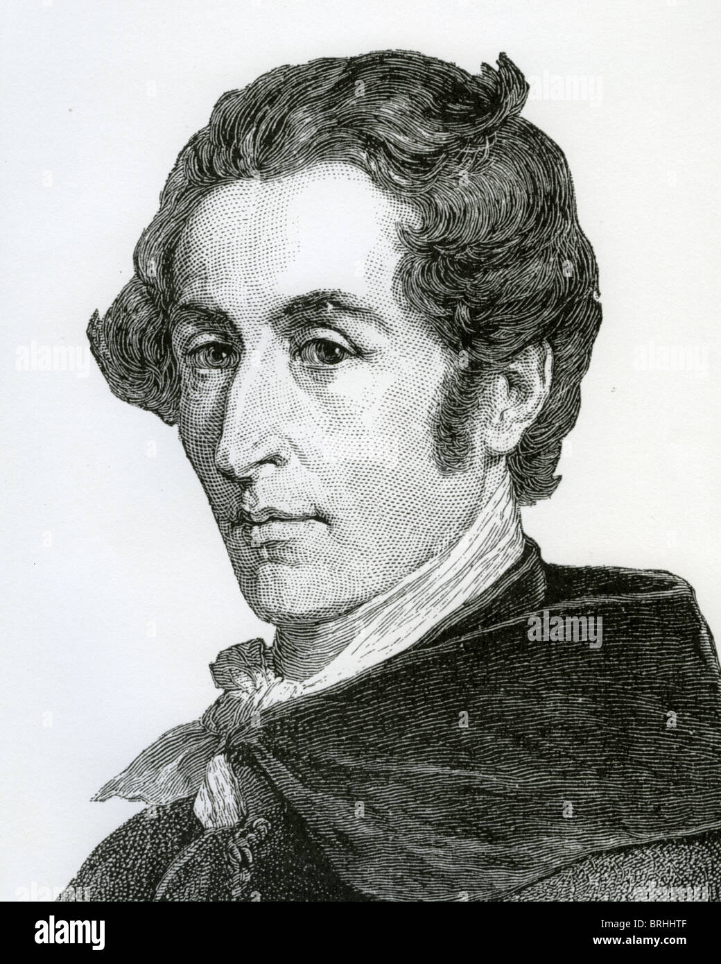 CARL MARIA von  WEBER (1786-1826) German composer Stock Photo