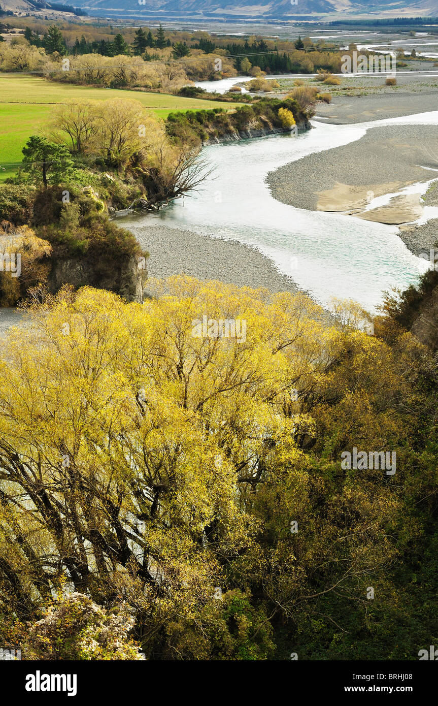 Hanmer River, near Hanmer Springs, Canterbury, South Island, New